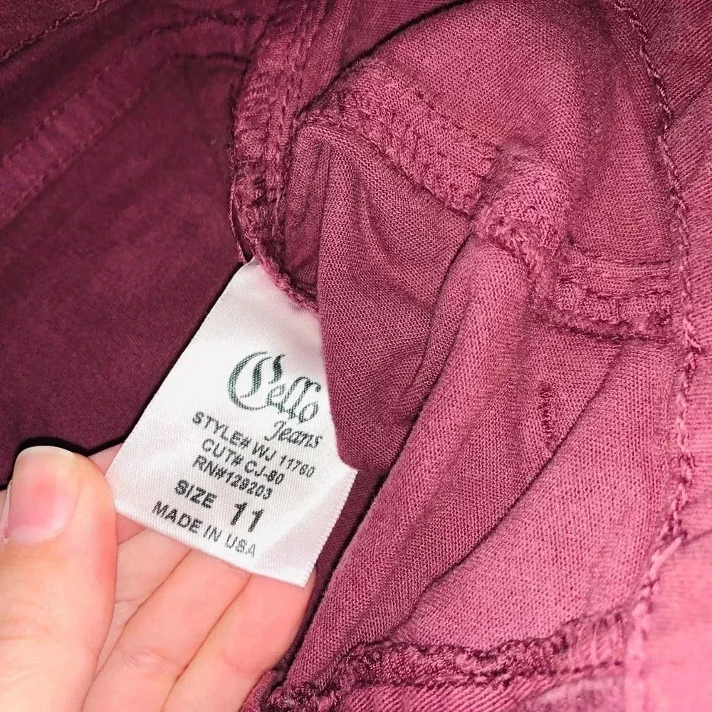 🧾 Burgundy Pants - Picture 3 of 4